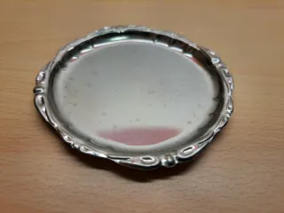 Sottobicchieri vintage in acciaio