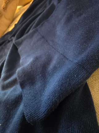 Camiseta Milano manga 3/4 azul talla única