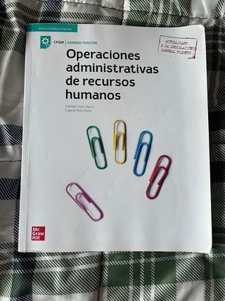 Operaciónes administrativas de recursos humanos