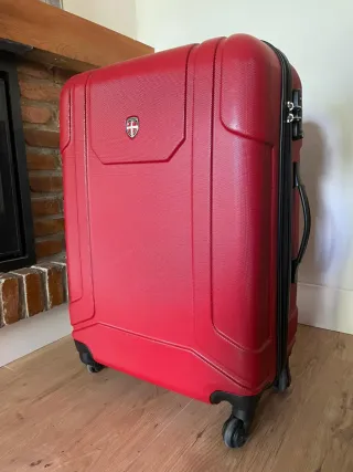 Maleta Ellehamer Roja con Ruedas