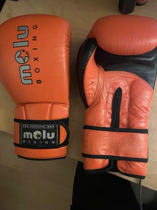 Guantes de boxeo Molu Naranja