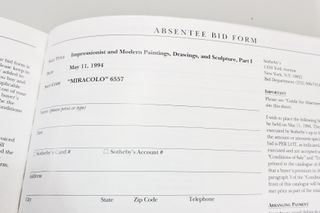 Catalogo Sotheby's 1994 Arte Moderna Impressionist