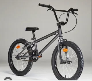 Bicicleta BMX gris