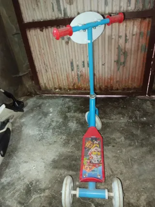 Trotinete 3 rodas Patrulha Pata