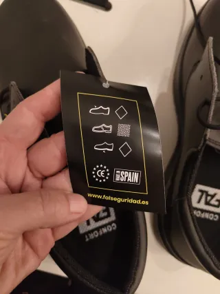 Zapatos de seguridad negros