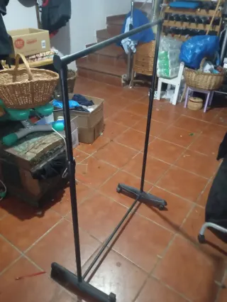 Burra caballete para colgar ropa