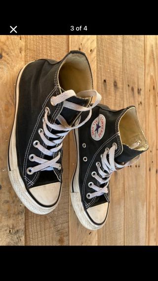 Converse Talla 37 Negras