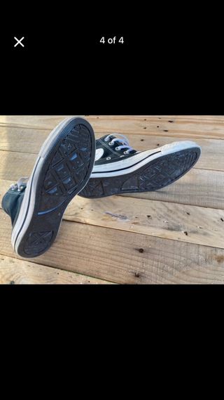 Converse Talla 37 Negras