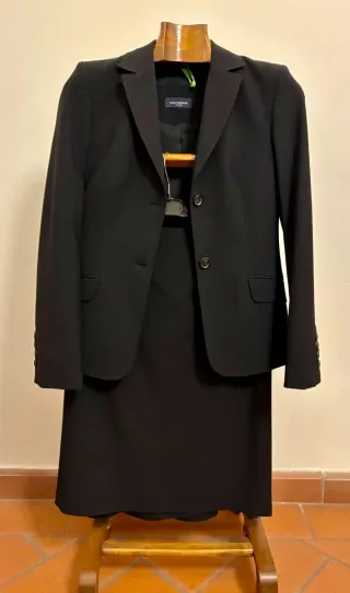 Tailleur donna lana Boggi Milano nero