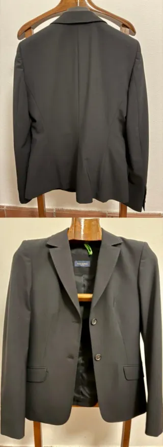 Tailleur donna lana Boggi Milano nero