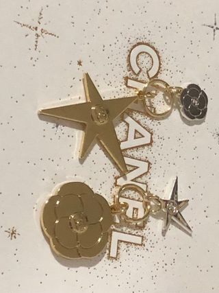 Ciondolo Chanel Stella e Camelia Oro Argento