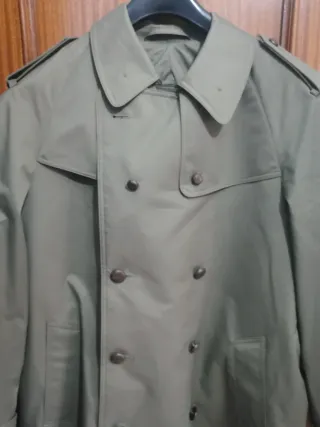 Gabardina Ejército Verde Oliva