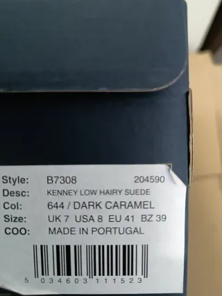 Zapatos Fred Perry Kenney