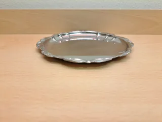 Sottobicchieri grandi vintage in acciaio Max