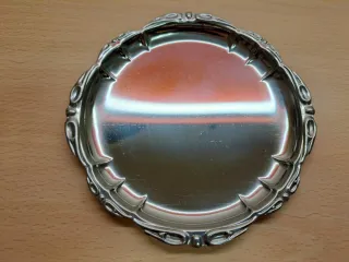 Sottobicchieri grandi vintage in acciaio Max