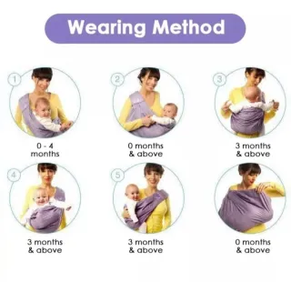 Mochila portabebés ergonómica