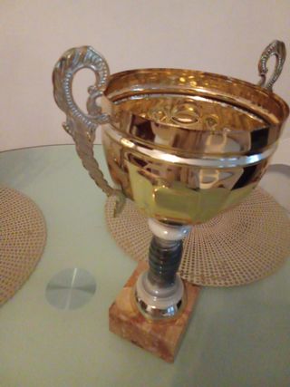 Coppa Vintage premiazione Ceramica, Marmo, Metallo