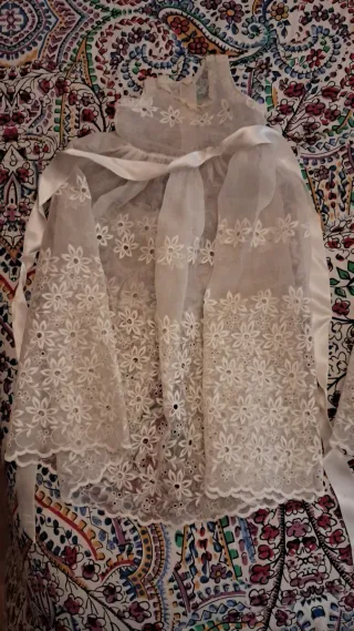 Vestido de Bautizo 3 Piezas