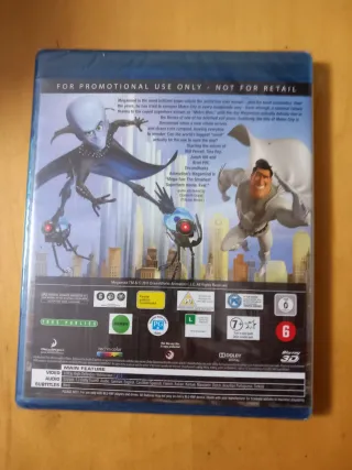 pelicula nueva Blu-ray 3D Megamind