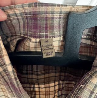 Camisa Blaser Cuadros Talla M