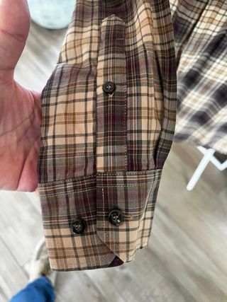 Camisa Blaser Cuadros Talla M