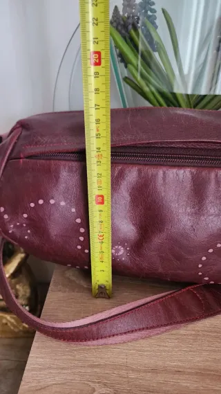 Bolso Mandarina Duck Piel color Burdeos