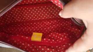 Bolso Mandarina Duck Piel color Burdeos