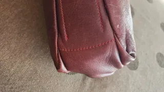 Bolso Mandarina Duck Piel color Burdeos