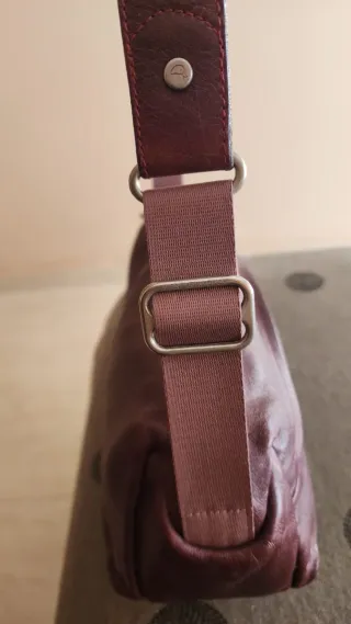 Bolso Mandarina Duck Piel color Burdeos