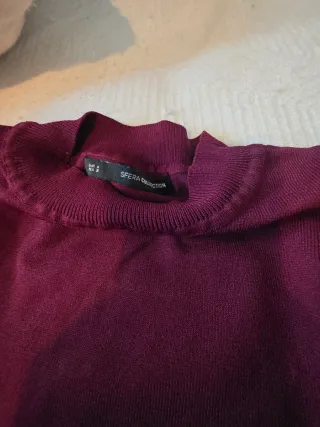 Camiseta Sfera Manga Larga Bordo Talla S