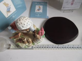 Rara Statuetta Beatrix Potter Mrs Tiggy Winkle