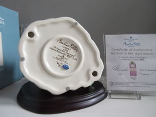 Rara Statuetta Beatrix Potter Mrs Tiggy Winkle