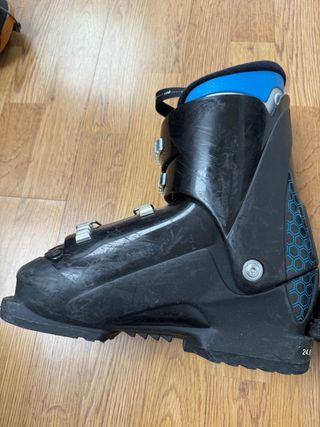 Botas de esquí infantiles negras talla 38-39