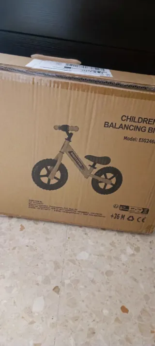 Bicicleta equilibrio infantil +36 me