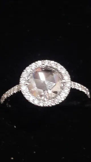 Anillo Tous Oro Blanco 18kl y Diamantes.ultimo dia