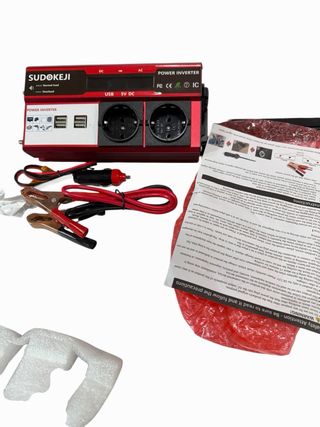 Inversor Corriente SUDOKEJI 12V a 220V + USB