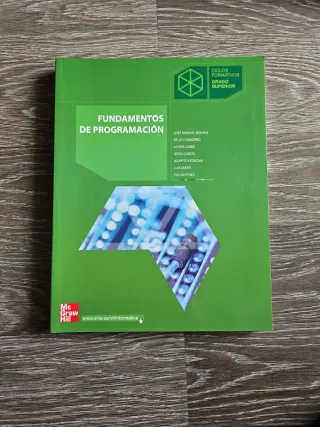 Fundamentos de programación. Grado Superior