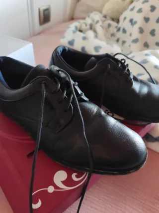 Zapatos de vestir negros para caballero
