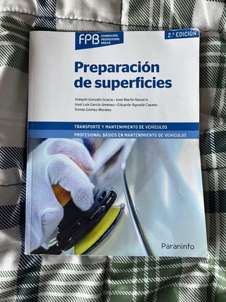 Preparación de superficies