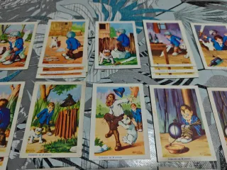 Colección 30 cromos El detective Bobby incompleto