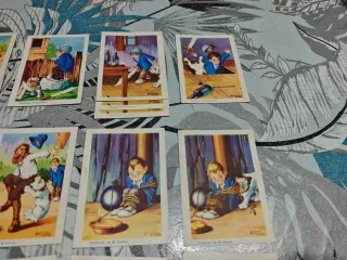 Colección 30 cromos El detective Bobby incompleto