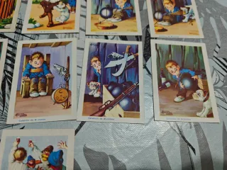 Colección 30 cromos El detective Bobby incompleto