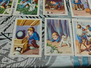 Colección 30 cromos El detective Bobby incompleto