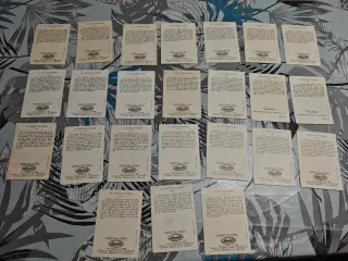 Colección 30 cromos El detective Bobby incompleto