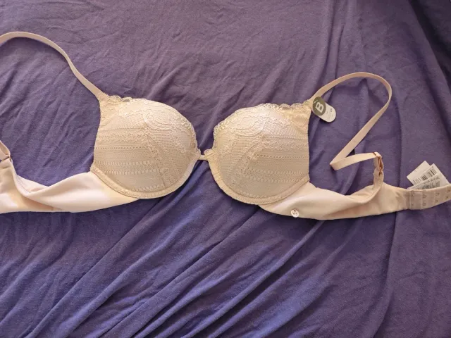 Conjunto lencería Women secret beige
