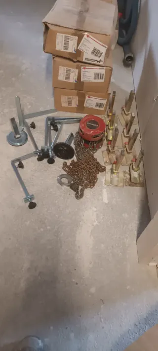 Fijadores para peldaños