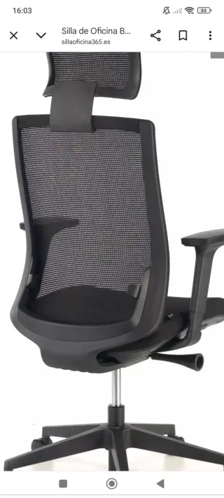 Silla de oficina ergonómica alta gama