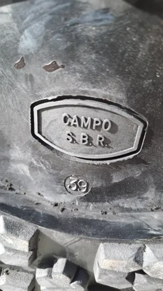 Anfibi Scarponi Militari Pelle Marrone Tg 39