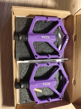 Pedales de Bicicleta VXM Morado