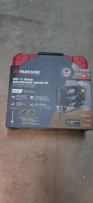 Sierra de calar Parkside 20V sin batería